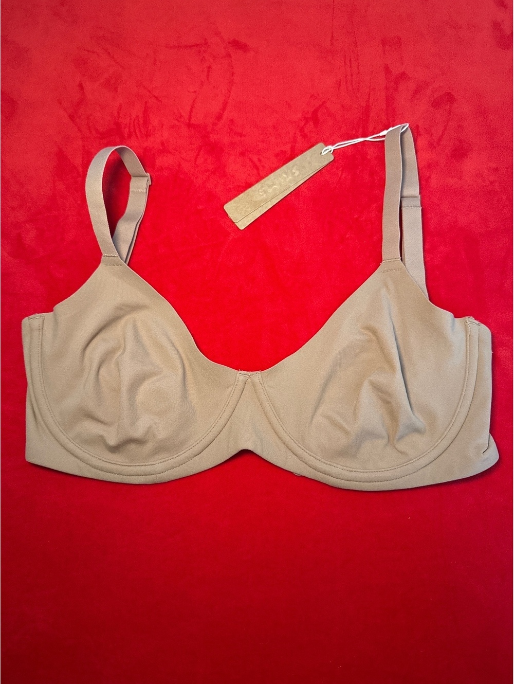Skims Fits Everybody Unlined Demi Bra Color Sienna Size 32DDD